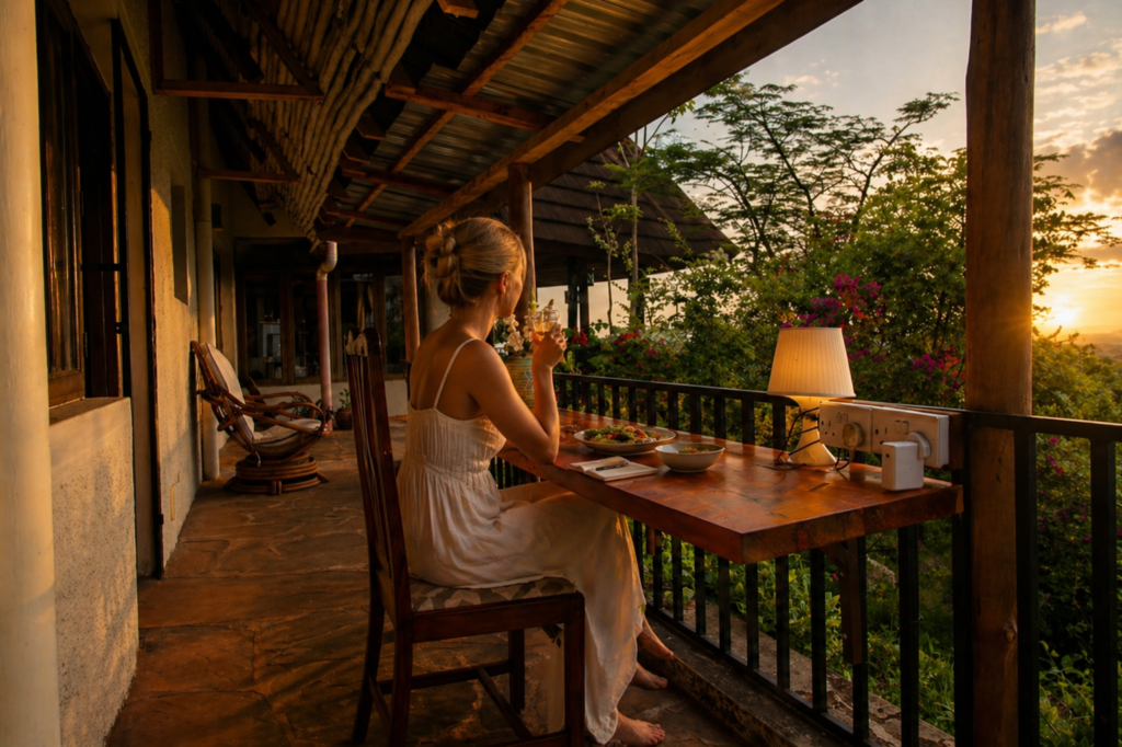 balcony table